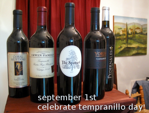Celebrate International Tempranillo Day