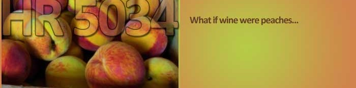 HR 5034: What if Wine Were Peaches …