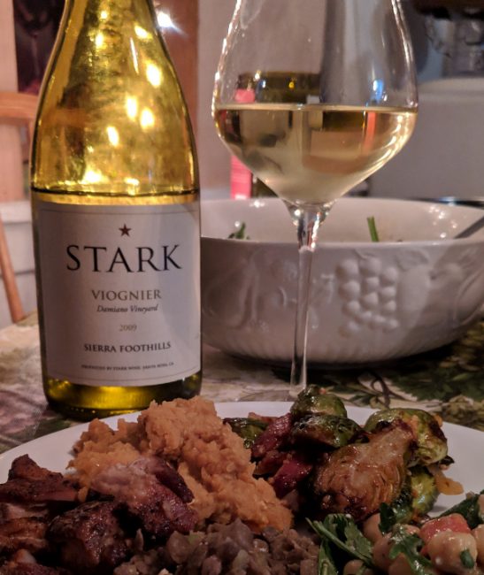 Stark 2009 Viognier Damiano Vineyard, Sierra Foothills